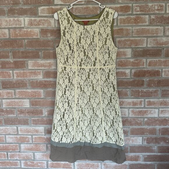 Sundance Dresses & Skirts - Sundance Orly Dress Silk Lace Green Size 12
